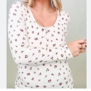 NEW Floral Built in Bra Top